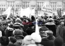 Strajki i demonstracje Solidarności