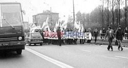 Strajki i demonstracje Solidarności