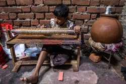 Miasto Firozabad w Indiach - AFP