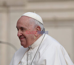 Papież Franciszek na audiencji generalnej