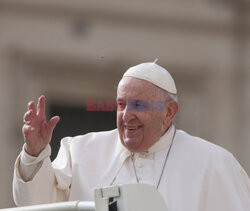 Papież Franciszek na audiencji generalnej