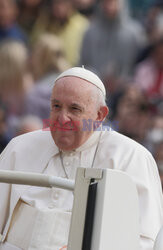 Papież Franciszek na audiencji generalnej