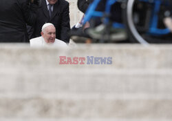 Papież Franciszek na audiencji generalnej