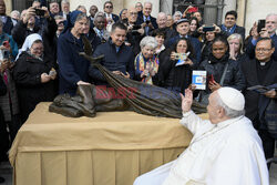 Papież Franciszek na audiencji generalnej