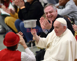 Spotkanie papieża Franciszka z dziećmi