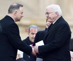 Prezydent Duda na pogrzebie papieża Benedykta