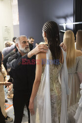 Backstage pokazu Georges'a Hobeika HC - lato 2023