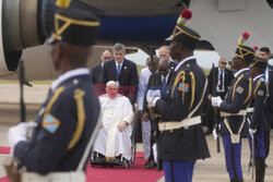 Papież Franciszek  w podróży apostolskiej do Konga