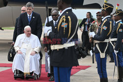 Papież Franciszek  w podróży apostolskiej do Konga