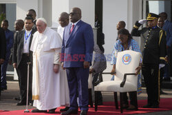 Papież Franciszek  w podróży apostolskiej do Konga