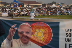 Papież Franciszek  w podróży apostolskiej do Konga