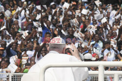 Papież Franciszek  w podróży apostolskiej do Konga