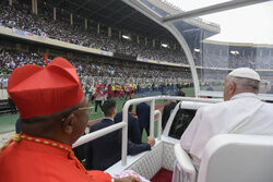 Papież Franciszek  w podróży apostolskiej do Konga