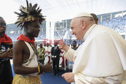 Papież Franciszek  w podróży apostolskiej do Konga