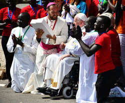 Papież Franciszek przybył do Sudanu Południowego