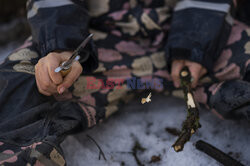 Przedszkola na świeżym powietrzu w Skandynawii - AFP