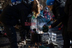 Przedszkola na świeżym powietrzu w Skandynawii - AFP