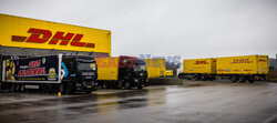 Sortownia firmy kurierskiej DHL w Holandii