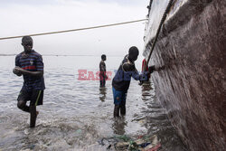 Zatoka Hann w Senegalu zamieniona w wysypisko - AFP