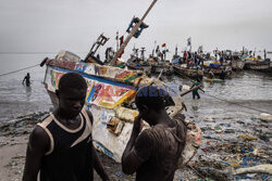 Zatoka Hann w Senegalu zamieniona w wysypisko - AFP