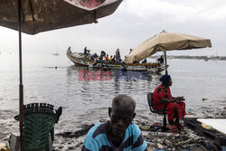 Zatoka Hann w Senegalu zamieniona w wysypisko - AFP