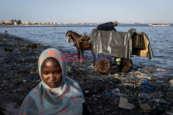 Zatoka Hann w Senegalu zamieniona w wysypisko - AFP