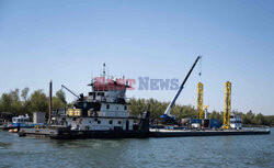 Rekordowy niski poziom wód w rzece Mississippi - AFP