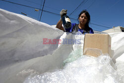 Cartoneros z Buenos Aires - AFP