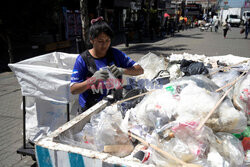 Cartoneros z Buenos Aires - AFP