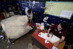 Cartoneros z Buenos Aires - AFP