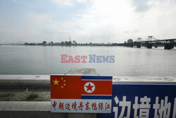 Chińskie miasto Dandong na granicy z Koreą Północną - AFP