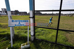 Resocjalizacja przez rugby w urugwajskim więzieniu - AFP