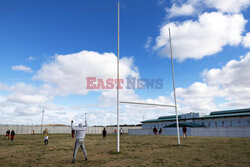 Resocjalizacja przez rugby w urugwajskim więzieniu - AFP