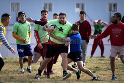 Resocjalizacja przez rugby w urugwajskim więzieniu - AFP