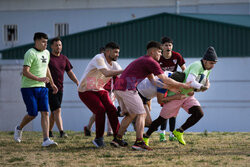 Resocjalizacja przez rugby w urugwajskim więzieniu - AFP