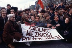 Strajki i demonstracje Solidarności