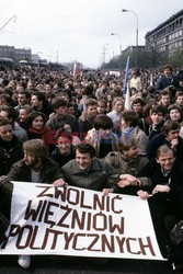 Strajki i demonstracje Solidarności