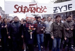 Strajki i demonstracje Solidarności