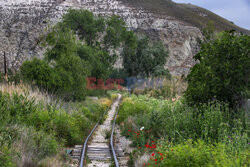 Zabytkowa linia kolejowa w Arganda del Rey