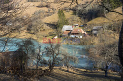 Rosia Montana - krajobraz po gorączce złota