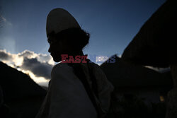 Rdzenny lud Arhuaco w kolumbijskiej Sierra Nevada - AFP