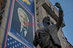 Amerykańskie symbole w Kosowie - AFP