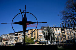 Amerykańskie symbole w Kosowie - AFP