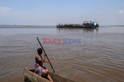 Transport rzeczny w Kongo - AFP