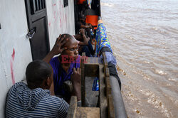 Transport rzeczny w Kongo - AFP