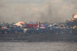 Transport rzeczny w Kongo - AFP