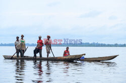 Transport rzeczny w Kongo - AFP