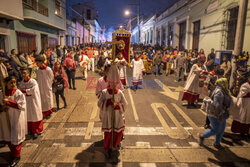 Festiwal i parada Matki Bożej z Guadalupe w Gwatemali