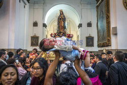 Festiwal i parada Matki Bożej z Guadalupe w Gwatemali