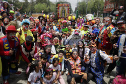 Festiwal i parada Matki Bożej z Guadalupe w Gwatemali